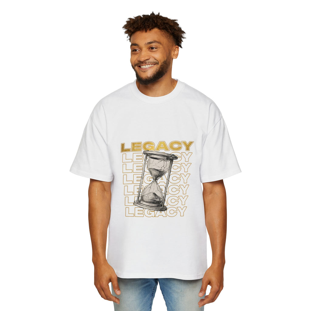Legacy Hourglass Tee — Men's Oversized T-Shirt