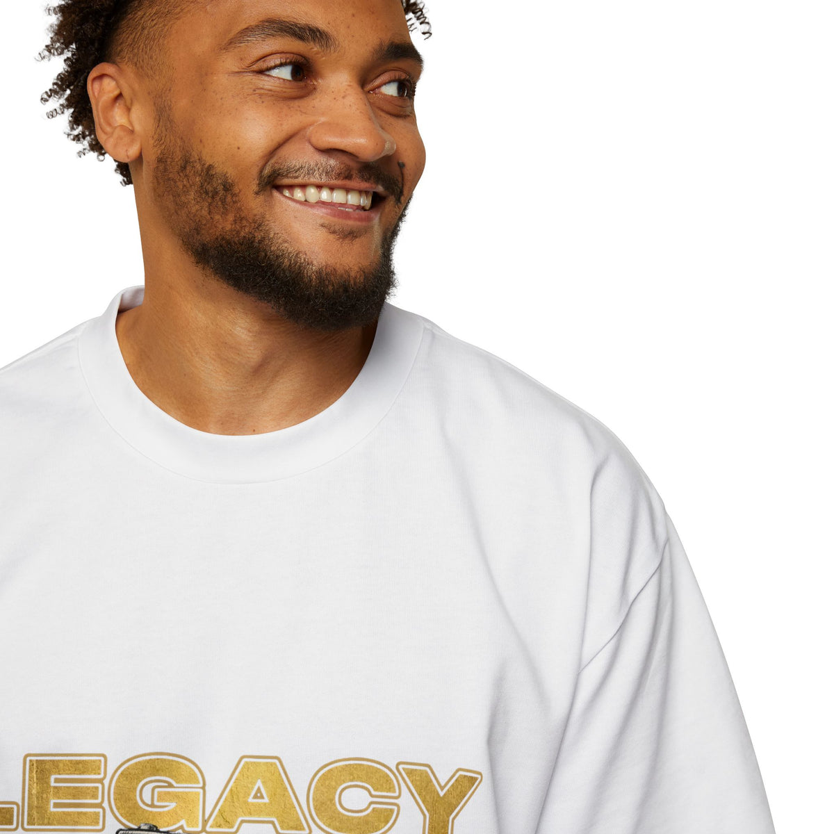 Legacy Hourglass Tee — Men's Oversized T-Shirt